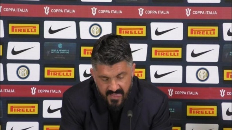 Stessa domanda a Gattuso e lui: "Di nuovo?"