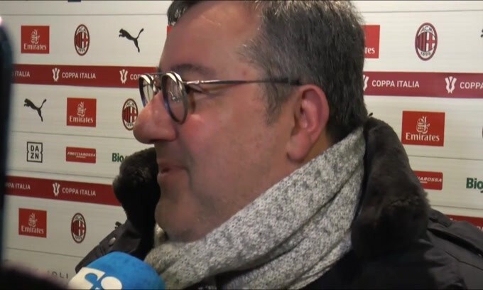 Raiola: "Bello vedere Ibra contro De Ligt"