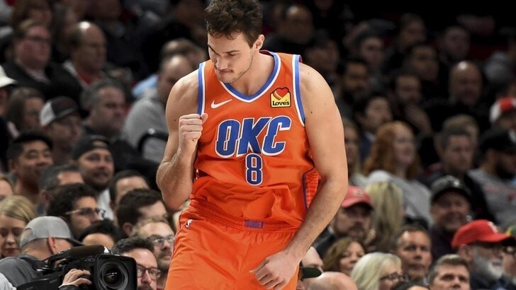 Nba, Gallinari show nel derby contro Melli: New Orleans-Oklahoma 118-123