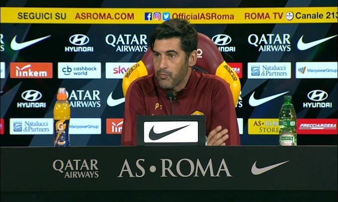 Fonseca: "L'Atalanta ha grandi giocatori e un tecnico bravo"