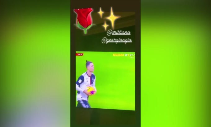 Georgina ammira Ronaldo, ma Sarri si intromette...