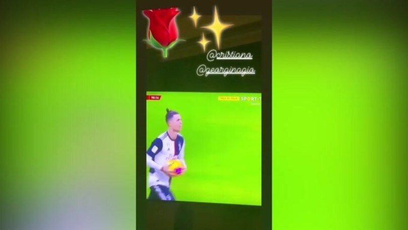 Georgina ammira Ronaldo, ma Sarri si intromette...