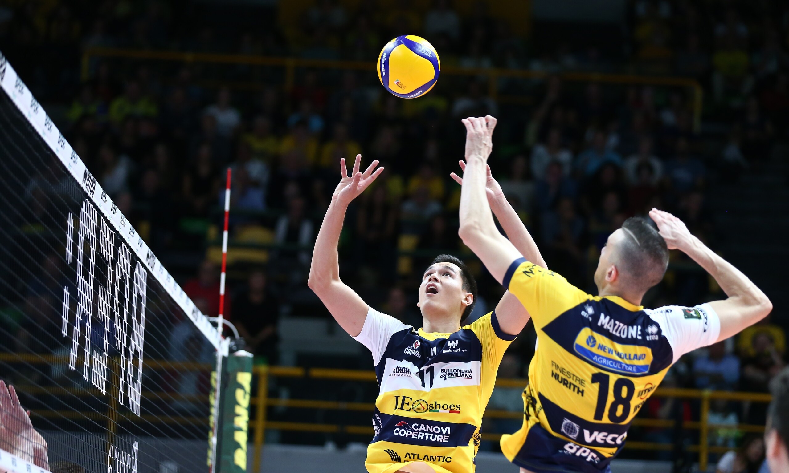 Superlega, turno domenicale, in serata il big match Trento-Modena