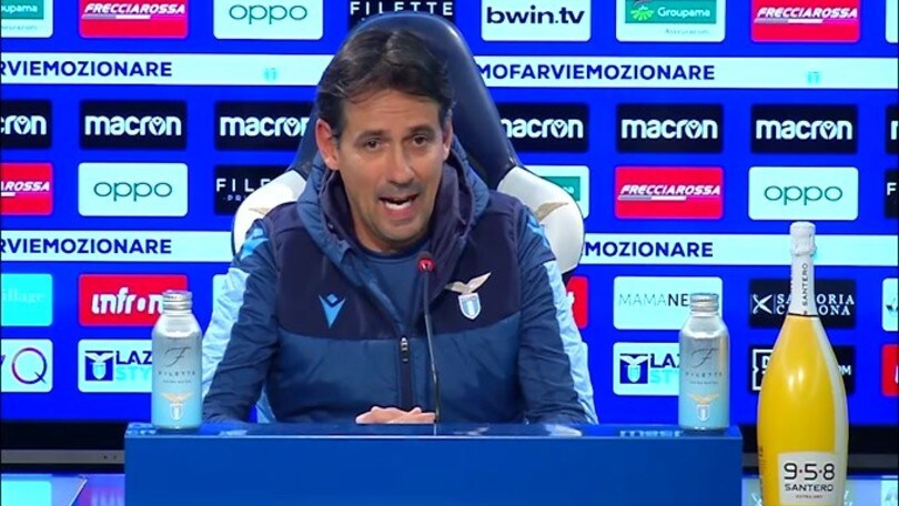 Inzgahi: "Le polemiche arbitrali sulla Lazio? Noi meritiamo per il campo"