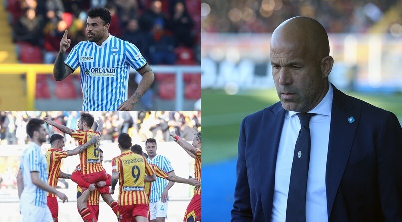 Spal, esordio amaro per Di Biagio. Non basta Petagna, ko a Lecce