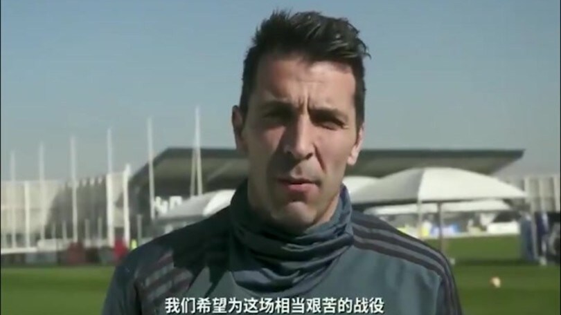 Juve, Buffon si scusa con i cinesi