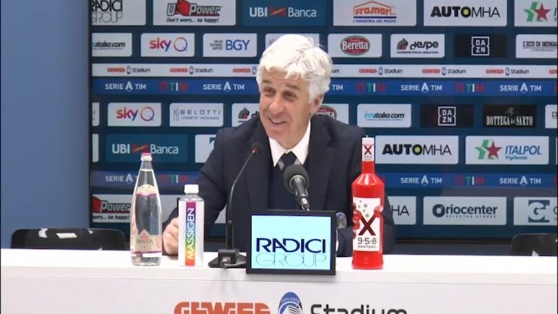 Gasperini: "Quando siamo sotto giochiamo senza freni"