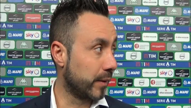 De Zerbi: "Sconfitta che dà fastidio"