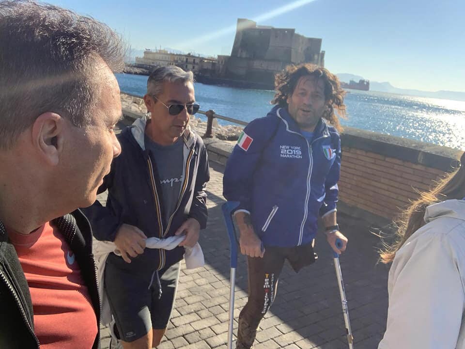 Alla Napoli City Half Marathon un motivatore d'eccezione, Gianni Sasso!