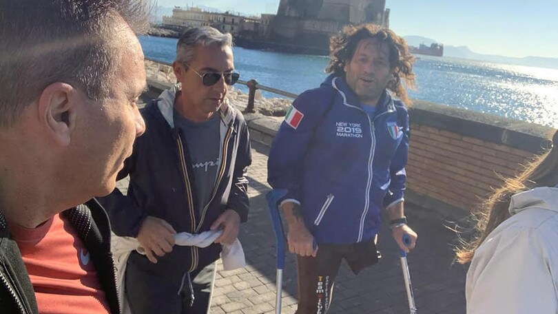 Alla Napoli City Half Marathon un motivatore d'eccezione, Gianni Sasso!