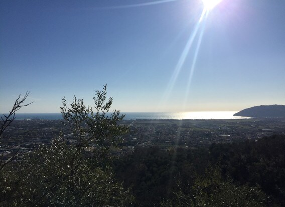 Con PerCorsi oggi a Carrara per un panorama stupendo