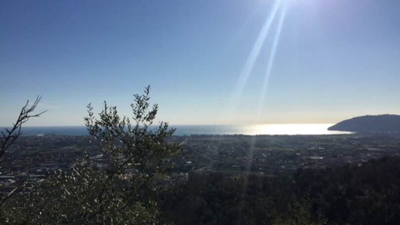 Con PerCorsi oggi a Carrara per un panorama stupendo