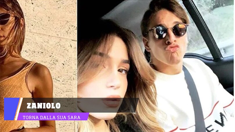 Zaniolo ci ripensa: è tornato tra le braccia della sua Sara