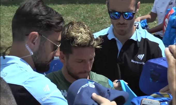 Barca, visionato Mertens ma poi venne scartato
