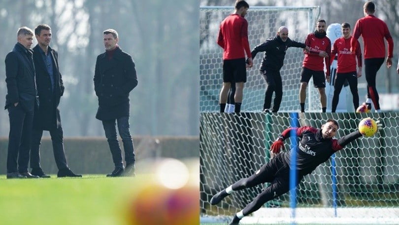 Maldini, Boban e Massara caricano il Milan, Donnarumma si esalta