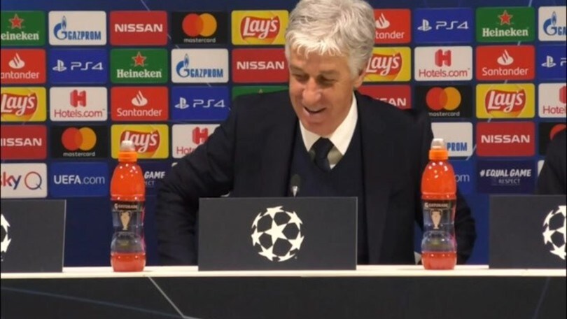 Gasperini scherza: "Penso già al ritorno"