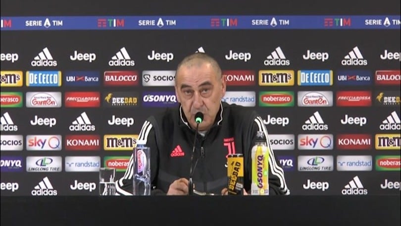Sarri: "Chiellini sta bene, ma non so se giocherà"