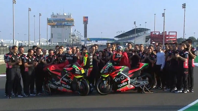 Presentazione Aprilia RS-GP 2020: FOTO