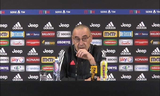 Sarri: "Khedira? É un po' indietro rispetto a Chiellini"