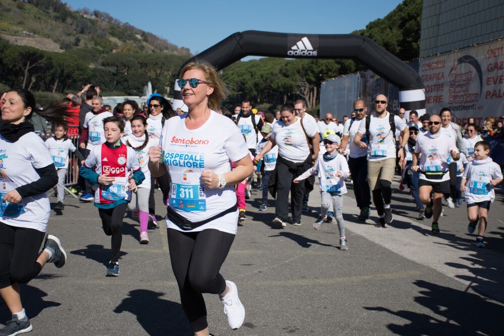 Rosalba Console al via della Napoli City Half Marathon 2020