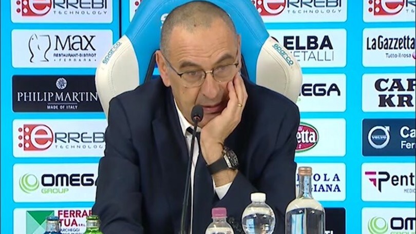 Sarri: "Oggi più veloci mentalmente"