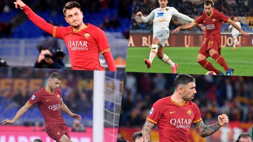 La Roma cala il poker con i suoi attaccanti: da Under a Dzeko, che show!
