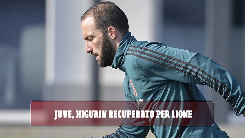 Juve, Higuain recuperato per Lione