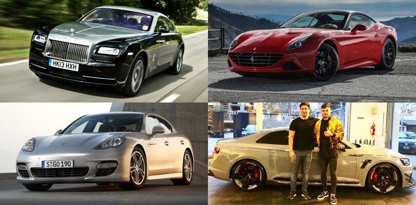 Le supercar di Tevez e dei giocatori del Boca Juniors