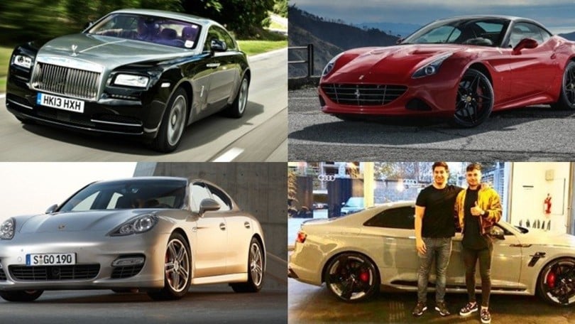 Le supercar di Tevez e dei giocatori del Boca Juniors