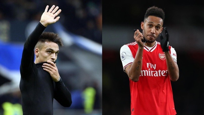 Le10Sport: "Inter, è Aubameyang il sostituto di Lautaro Martinez"