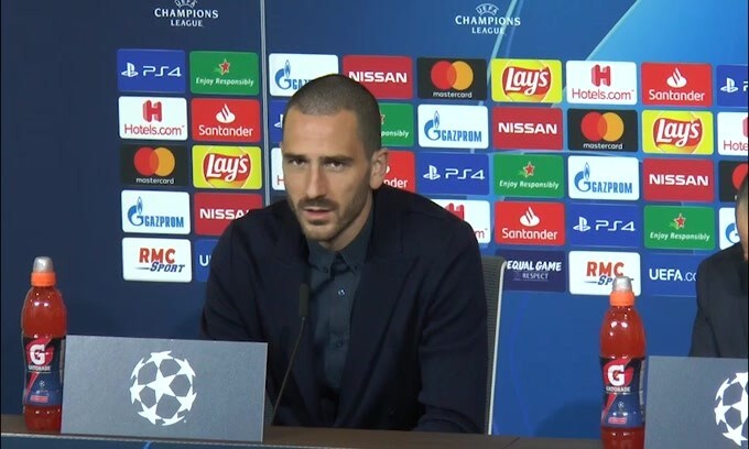 Bonucci: "Poter arrivare al traguardo per noi è uno stimolo"