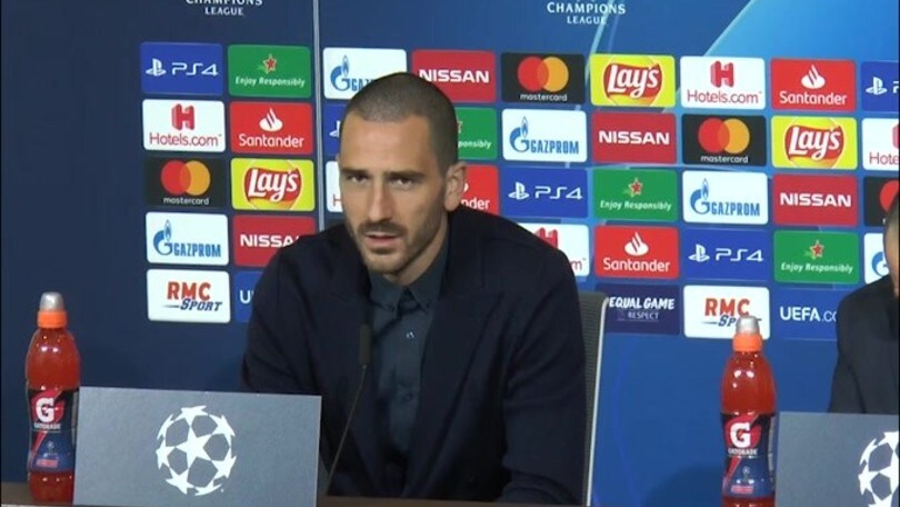 Bonucci: "Poter arrivare al traguardo per noi è uno stimolo"