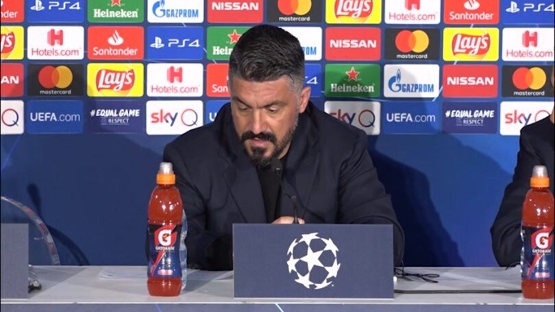 Gattuso: "Sono dispiaciuto per l'errore sul gol"