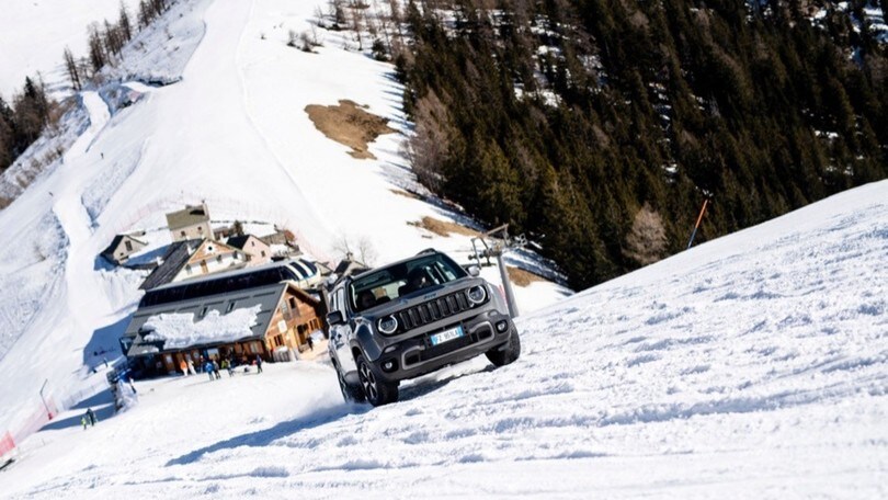 Jeep Renegade 4xe e Easy Wallbox: gli scatti