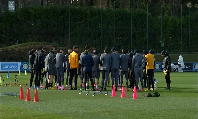 Inter - Ludogorets, allenamento ad Appiano per i nerazzurri