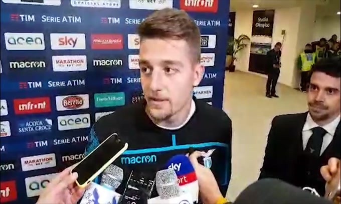 Lazio, Milinkovic torna ad allenarsi