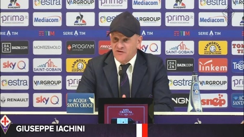 Iachini: "Porte chiuse? La salute viene prima di tutto"