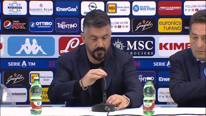 Gattuso ed i giornalisti a distanza: "Ma perchè?"