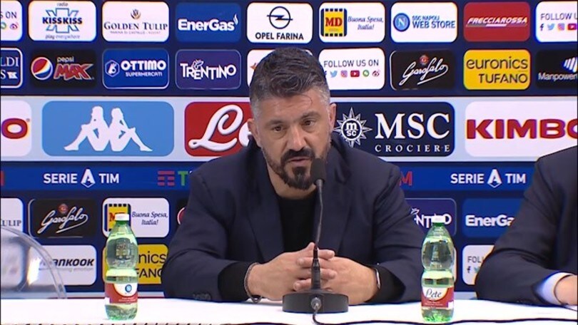Gattuso: "I giocatori devono salutare tutto lo stadio"