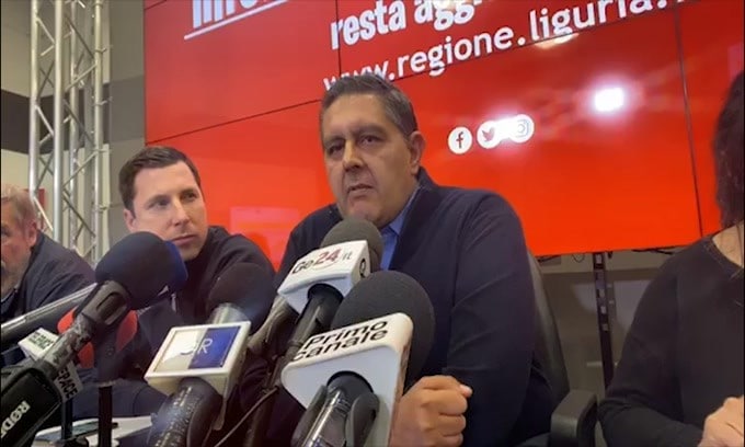 L'annuncio di Toti: "Samp-Verona si gioca a porte chiuse"