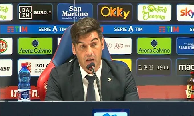 Fonseca sui rinvii: "Il mio pensiero era rivolto al Cagliari"