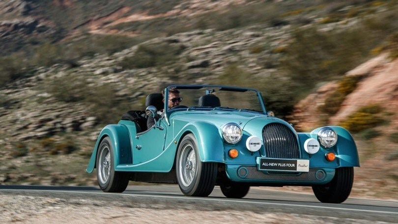 Morgan Plus Four, spider vintage con il turbo BMW
