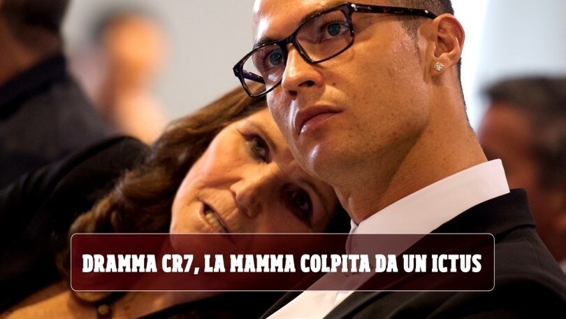 Dramma Cristiano Ronaldo, la mamma colpita da un ictus