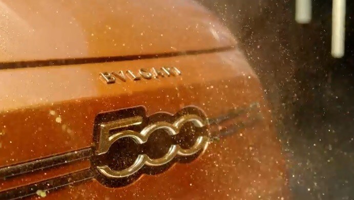 Nuova Fiat 500 elettrica B.500 'Mai troppo' VIDEO