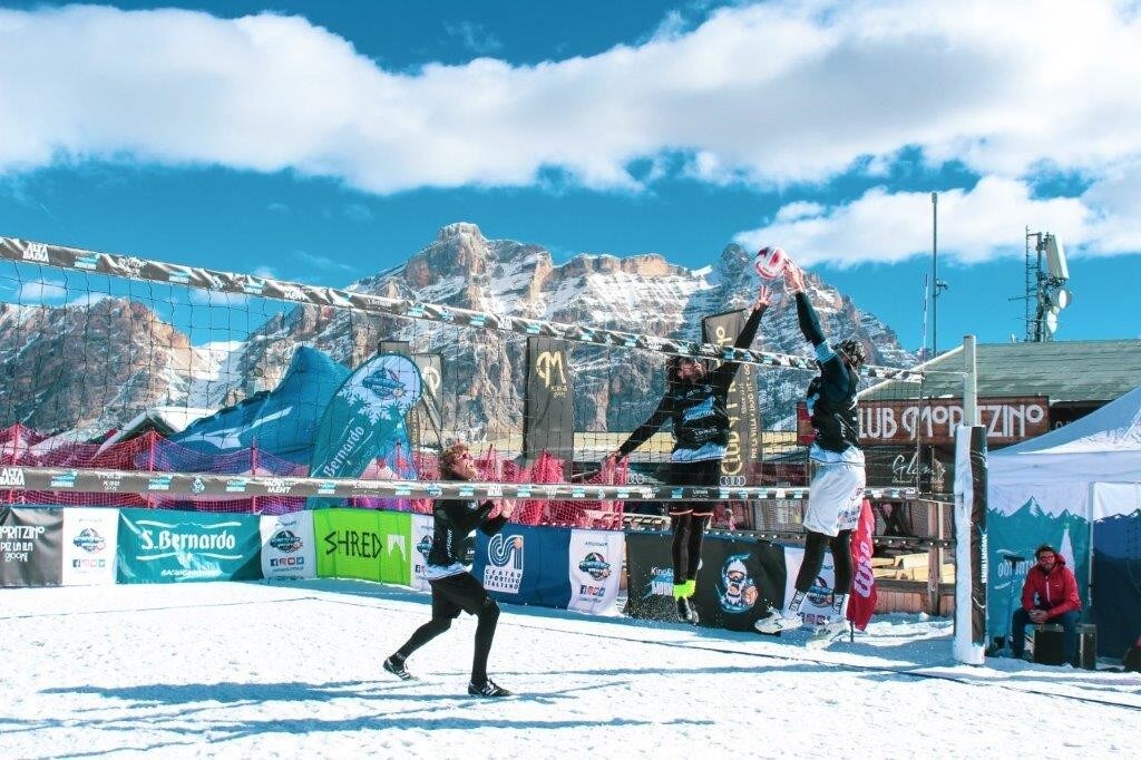 Snow volley, weekend a Tarvisio