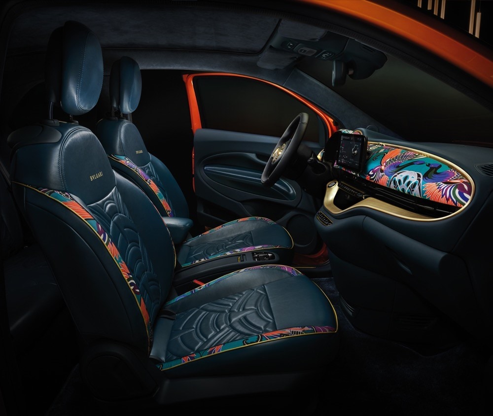 Fiat B.500, il lusso di Bvlgari: le immagini
