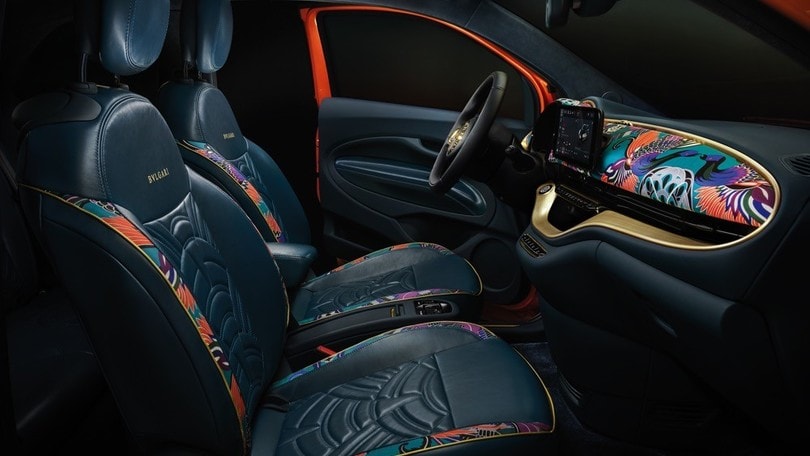 Fiat B.500, il lusso di Bvlgari: le immagini