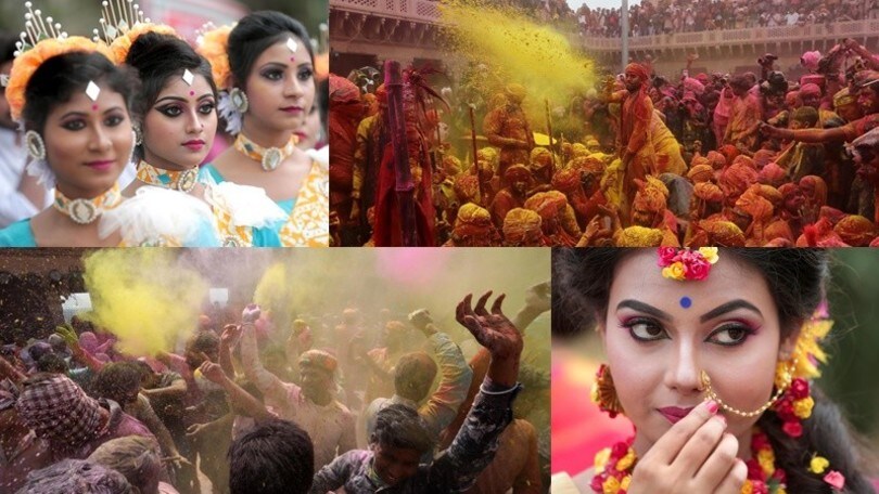 India, arriva il Lathmar Holi: lo spettacolare festival dei colori