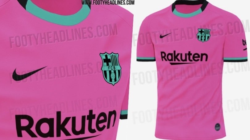 La terza maglia del Barcellona rosa? Ecco l'idea per la stagione prossima