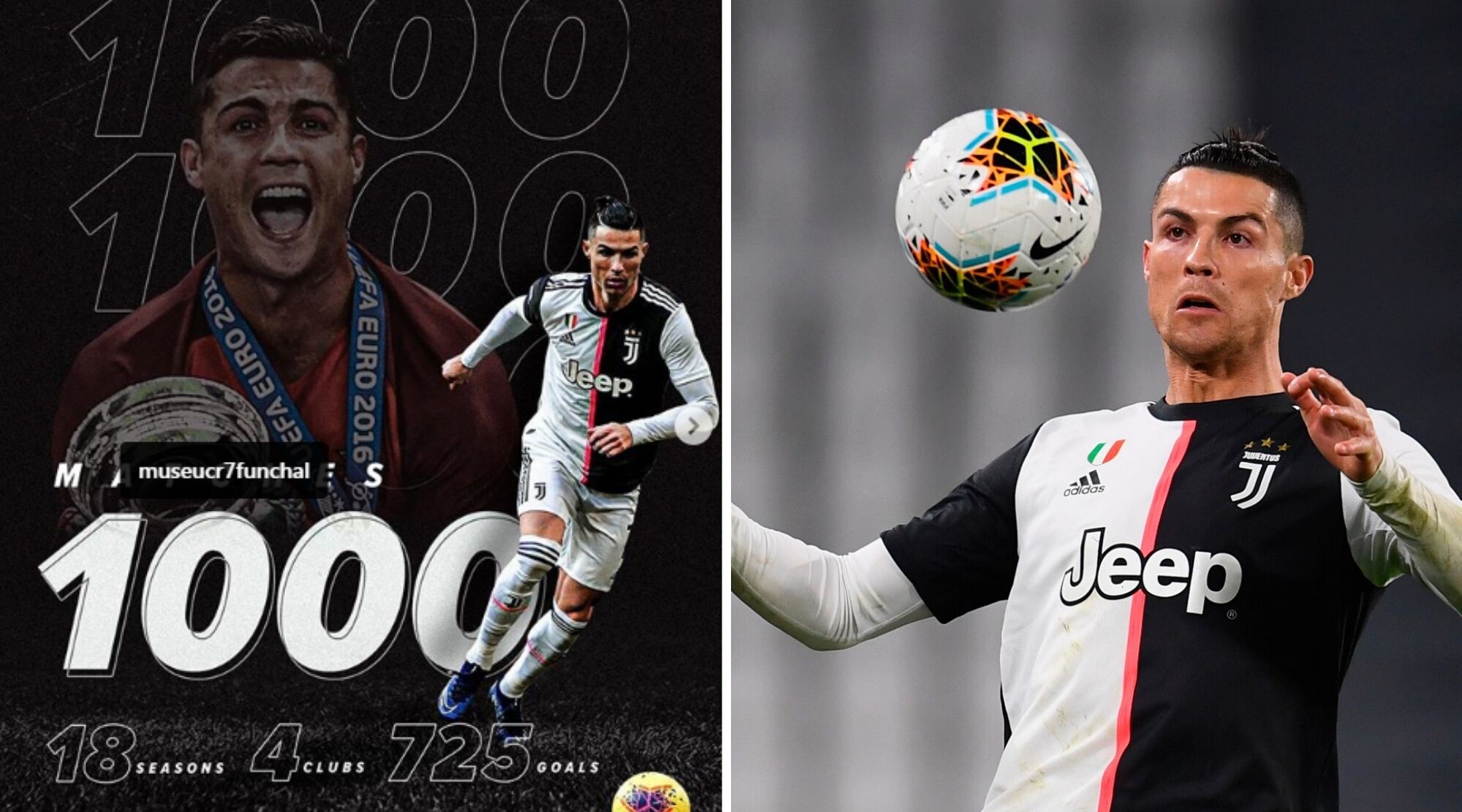 Juve, Ronaldo festeggia la vetta e le 1000 partite: "Orgoglioso della vittoria"